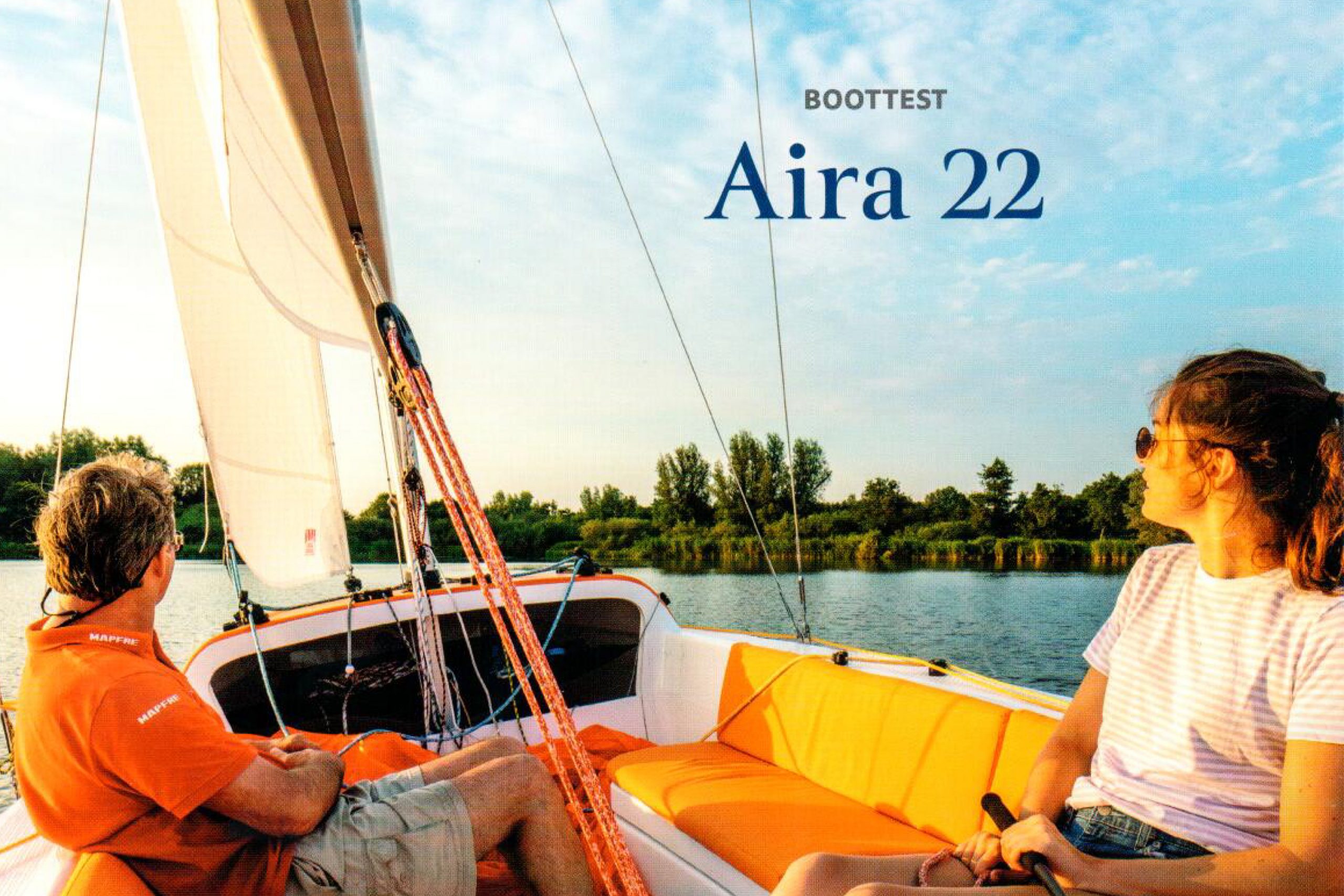 Review 'Samen goed zeilen' Varen Magazine Aira Boats